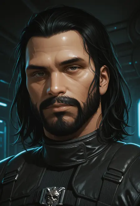 Saul from Cyberpunk 2077 [IllustriousXL]