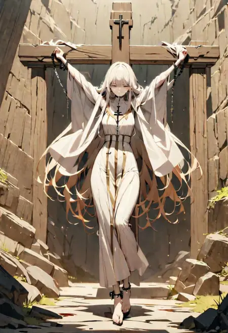 Crucification Cross/Hang Y