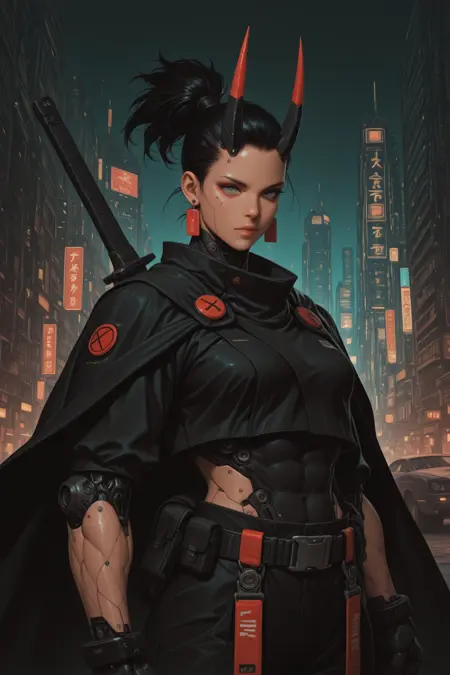 🤖💥 NanoMech: Cyberpunk Mech Futuristic Japanese Style🌏⚡