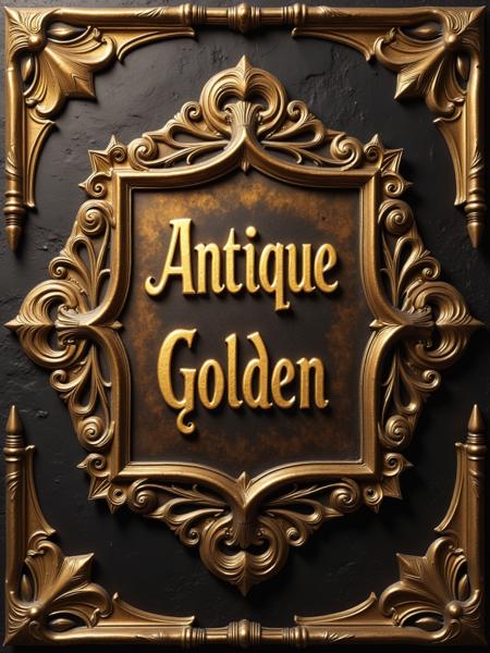 Antique Golden Style - CE V01 Flux.1 D