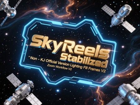 SkyReels Stabilized KJ Version Lighting Fill Frames Zoom Workflow V2 Non-KJ Official Version