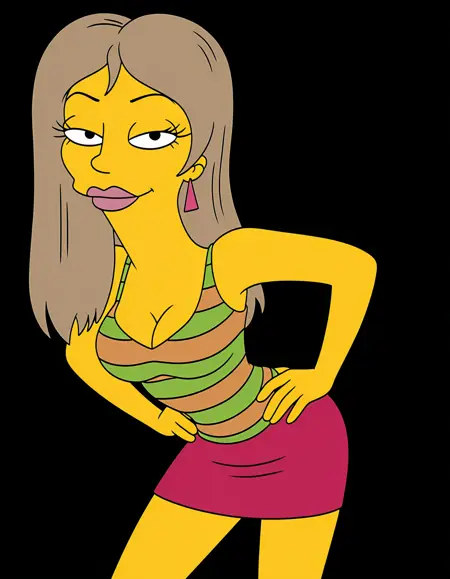 Tabitha Vixx (The Simpsons) [Commission]