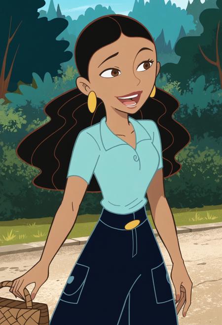 Monique, Kim Possible's closest friend, (Kim Possible), LoRA, PonyXL v1.0