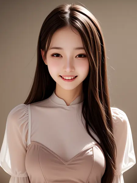 Cheerful Hafu Mix - Realistic