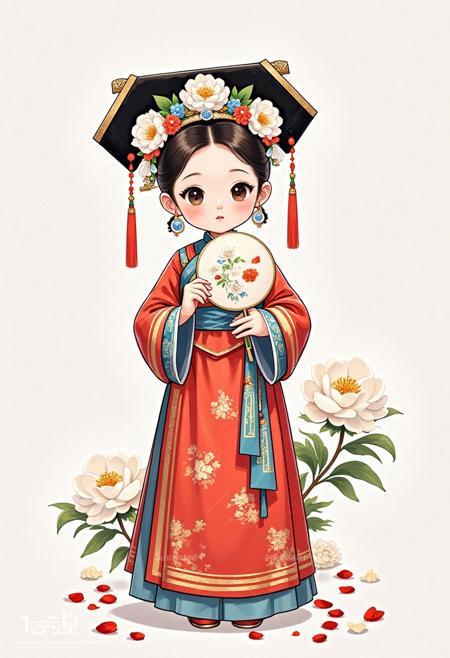 C_Presentation Of Manchu Costumes_Character Image Generation v1.0