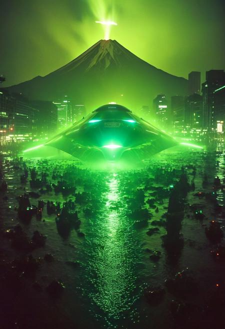 ()Hyoer Realistic:2.0)Polaroid picture 
an image of 
Atlantis, a vibrant underwater city teeming with life, illuminated by glowing bioluminescent plants. Futuristic submarines dock at the city's central hub, surrounded by towering structures and bustling streets. Inhabitants in advanced diving suits move about, interacting with each other and the city's advanced technology. The atmosphere is one of wonder and discovery, with schools of exotic fish swimming through the city's transparent domes.
BREAK
Ultra-realistic depiction of Mt. Fuji fully populated with cyberpunk skyscrapers and vibrant city life. Nighttime scene with neon lights, cinematic lighting, and intricate details. Futuristic architecture blending seamlessly with the natural landscape. High-resolution, photorealistic, and detailed textures. No lowres, blurry, or distorted elements.
BREAK
()Hyoer Realistic:2.0)Polaroid picture an image of Ultra-realistic New York City under Wakandan rule: ((The towering skyscrapers now adorned with intricate African patterns and gleaming vibranium accents)). The streets are bustling with people in traditional Wakandan attire, while advanced technology seamlessly integrates into everyday life. The Statue of Liberty stands proudly, its torch replaced by a glowing heart-shaped herb symbol. ((In the distance, sleek Wakandan aircraft patrol the skies as citizens from both worlds coexist in harmony.))