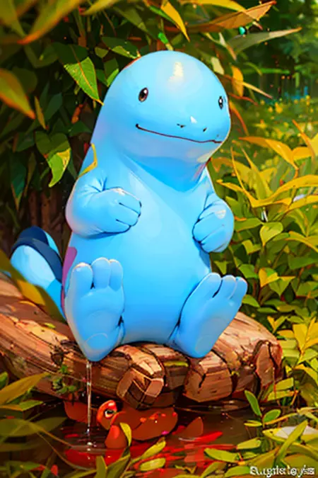 沼王Quagsire宝可梦Pokemon