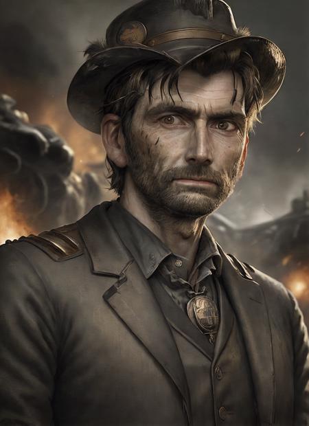 a portrait of sks person coal miner in 19th century, beautiful painting with highly detailed face by greg rutkowski and magali villanueve, <lora:locon_david_v1_from_v1_64_32:1.3>