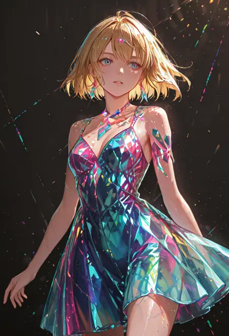 Crystal Glass Clothes Collection