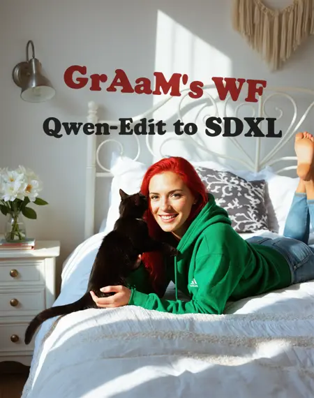 GrAaM's WF - Qwen Edit to SDXL - Advanced worflow for HD realistic SFW and NSFW photos