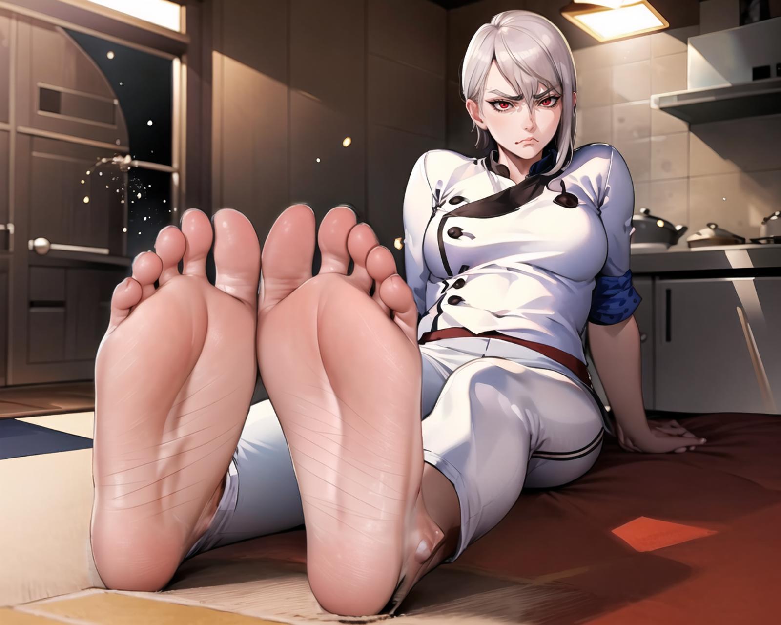 Feet Pose (anime) image by Fenyx