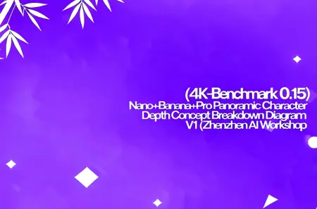 (4K-Benchmark 0.15) Nano+Banana+Pro Panoramic Character Depth Concept Breakdown Diagram V1 (Zhenzhen AI Workshop Edition)