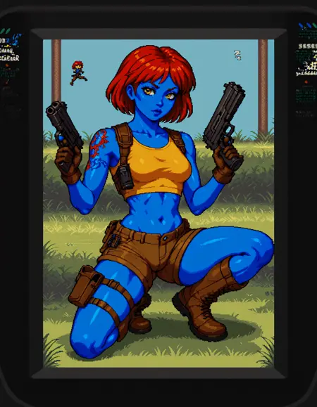 Fake Game Gear Screenshots PDXL