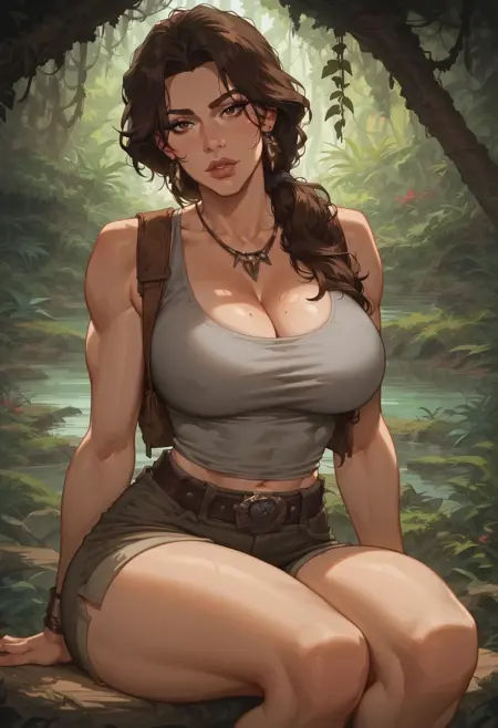 Lara Croft NSFW PONY v.0.1