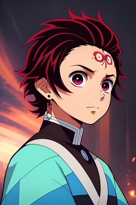 <lora:kamado_tanjirou:0.65>1boy,kamado_tanjirou,ultra realistic photo portrait , colorful, painting burst, beautiful symmetrical face, nonchalant kind look, realistic round eyes, tone mapped, intricate, elegant, highly detailed, digital painting, artstation, concept art, smooth, sharp focus, illustration, dreamy magical atmosphere, art by artgerm and greg rutkowski and alphonse mucha, 4k, 8k