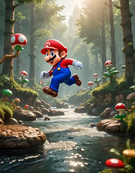 Mario’s Mushroom Kingdom Style