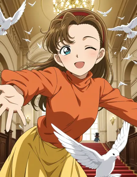 Ayano Tsukumo 九十九文乃 / Detective Conan 名探偵コナン Episode96 - Illustrious