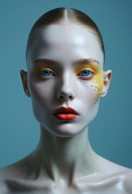 against glass,(Low-Key Portraits by Vicky Roy and Dino Pedriali:1.2), (aesthetic of symbolism with radicalized atmosphere:0.5), (Infrared Photography by Sally Soames and Pauline Kruger Hamilton:1.2), Russian national costume,,boleum \(dgrpluna\), f/4, daring, high dynamic range, (center composition, symmetry composition:0.1), (ebony and muted colors:0.1) <lora:MJ52:0.5> <lora:- SDXL - vanta-black_contrast_V3.0:0.5>blackf/1.4, rule of thirds, iconoclastic opus magnum with unparalleled details, (electricblue and unique colors:0.1), <lora:MJ52:1.0>(masterpiece, best quality:1.4), perfect body parted lips, , detailed skin,model photoshoot,photography by (Muriel Angelus:1.3), modelshoot, pose, , award winning photo macro shot of a beautiful A minimalist and modern design portraits of a beautiful woman, one eye covered in an artistic black band in bold white, blue or yellow colors, set against a stark white background. This graphic representation symbolizes beauty through visual simplicity and minimalistic elements. (Motion Blur Photography by Sarah Charlesworth and Andres Serrano:1.2), award-winning photography, aesthetic, carefully designed details, clear scene, f/22, symmetry and balance, unprecedented, selective color,  Ultra High Resolution, wallpaper, 8K,Rich texture details, hyper detailed, detailed eyes, detailed background, dramatic angle, epic composition, SimplepositiveXLv1 , , solo, model photoshoot,, a stylish girl,