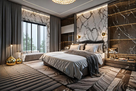 Modern luxury bedroom v1.0