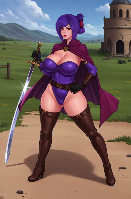 Sabia (Hentai game: Kingdom of Deception) NSFW