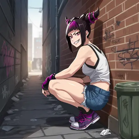 Urban Alleyway - Pony