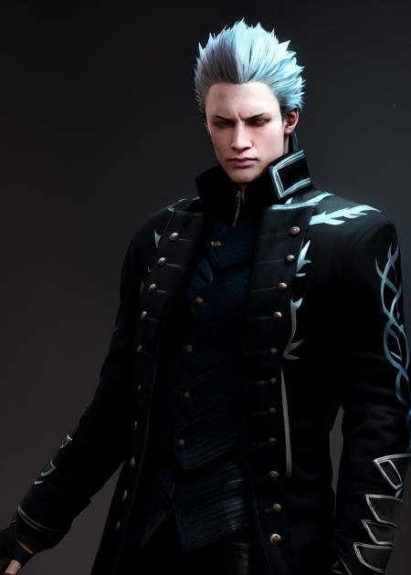 Vergil from Devil may cry, DMC series, Devil may cry, Stable Diffusion