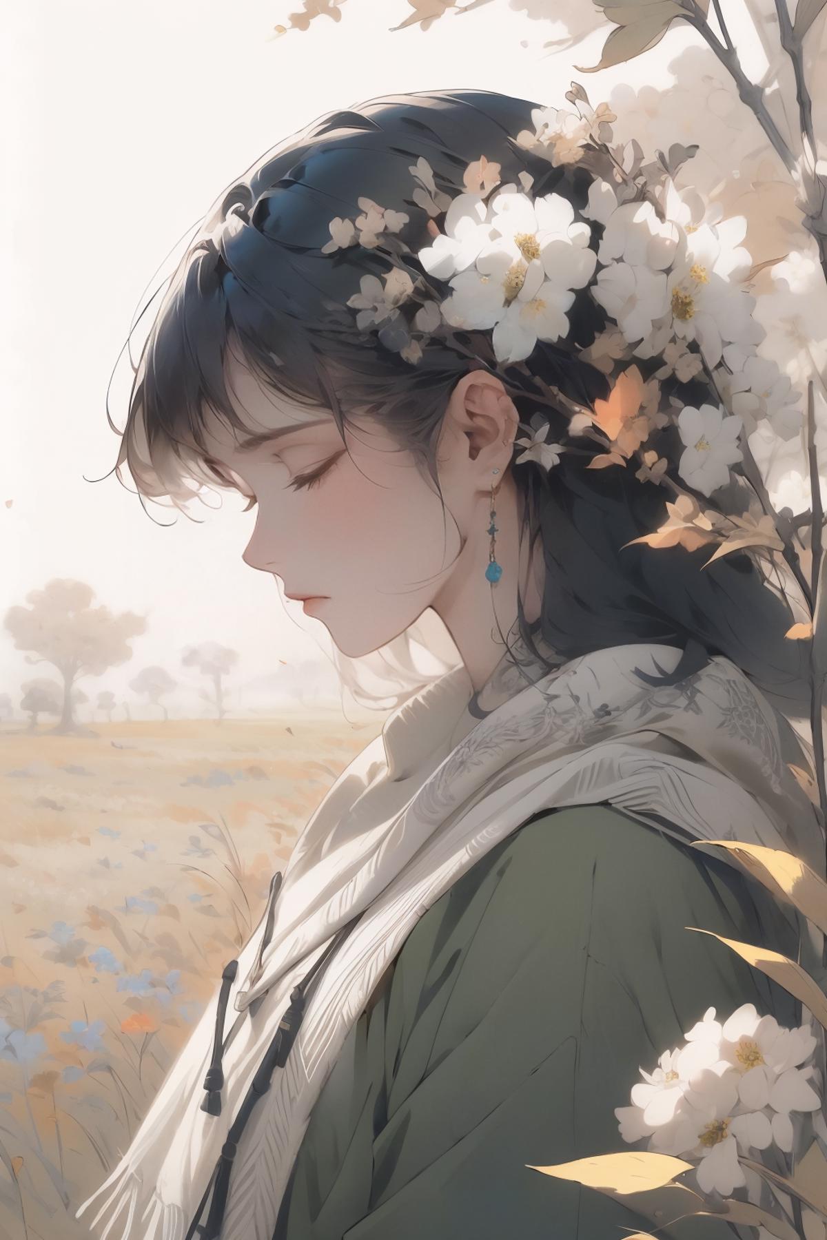 绣球花hydrangea/背景background image by MortaLe