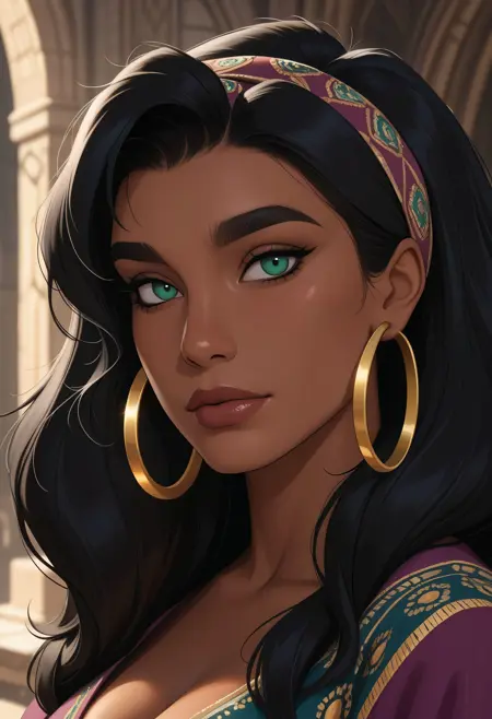 Esmeralda from Disney [IllustriousXL]