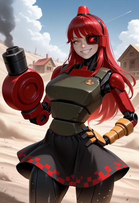 [IllustriousXL v0.1 LoCon] RED Mimi-Sentry | Team Fortress 2 v1.0