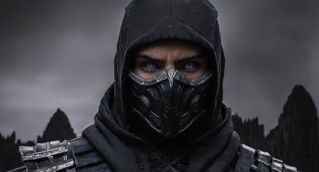 cinematic film still of  <lora:Mortal Kombat style:1>
Mortal Kombat style, fictional universe consisting of numerous realms, Noob Saibot,tobiaS booN,vantablack,shadow,white eyes,ninja,a drawing of a man with a knife and a star,solo,1boy,monochrome,male focus,belt,hood,armor,mask,black background,gauntlets,claws,hood up , Live-action, white sclera eyes, muscular, fitness, fighters, Action-adventure, brutal and gruesome, Mortal Mortal Kombat style, fictional universe consisting of numerous realms, Noob Saibot,tobiaS booN,vantablack,shadow,white eyes,ninja,a woman in a black outfit and hoodie holding a gun,1girl,solo,weapon,belt,hood,armor,blurry,gun,mask,blurry background,crossed arms,helmet,genderswap (mtf) , Live-action, white sclera eyes, muscular, fitness, fighters, Action-adventure, brutal and gruesome, Mortal Kombat style, mk stylestyle, mk style, shallow depth of field, vignette, highly detailed, high budget, bokeh, cinemascope, moody, epic, gorgeous, film grain, grainy
