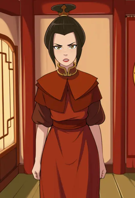Azula, princess of the Fire Nation, (Avatar: The Last Airbender, Four Elements Trainer), LoRA, PonyXL