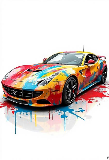 DX_Ink Splash Art Style_Diverse Creative Generation v1.0