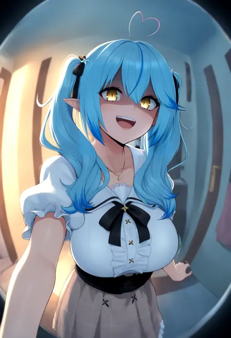 Fisheye – Special Effect DoRA (LoCon + DoRA_wd)