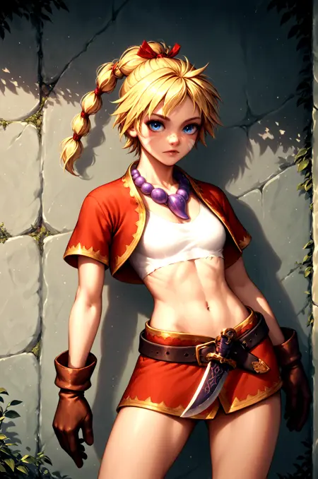 Kid: Chrono Cross(SD1.5 + Pony)