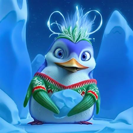 magical ice penguin V1