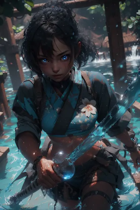 🌊🥷🏾Water Ninja 🌊🥷🏾 Lora