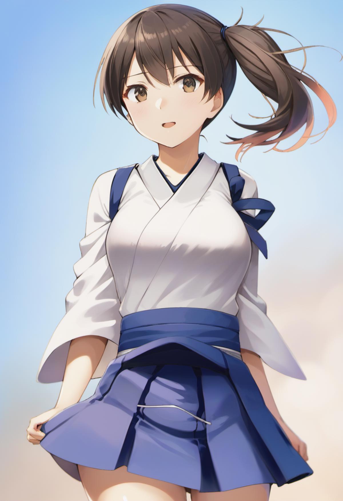 [SDXL] Kaga (Kancolle - Kantai Collection) / 加賀 (艦隊これくしょん) image by darashine