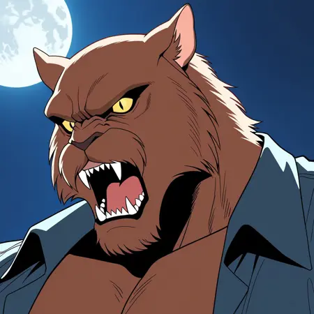 Jacques (Werecat form) - Scooby Doo