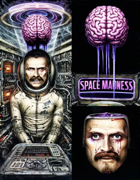 Chroma LoRA - H.R Giger