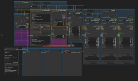 Aquair-XL and DawnHaze-pony sample workflow v1.0