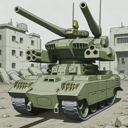 Mobile Suit Gundam RMV-1 ガンタンクⅡ [GUNTANK-II]