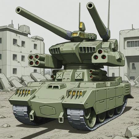 Mobile Suit Gundam RMV-1 ガンタンクⅡ [GUNTANK-II] TEST-v2.0