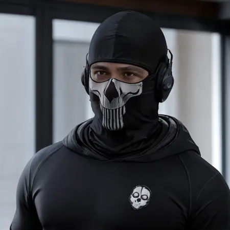 Call of Duty (Ghost Mask)〘Clothing LoRA〙