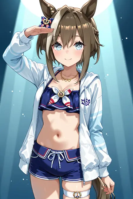 Cheval Grand Bikini (シュヴァルグラン 水着衣装) - Umamusume