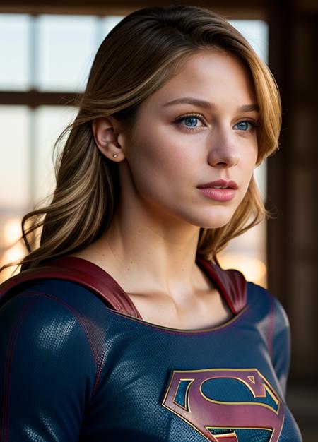 real, photoshoot, realistic, luminescent, atmospheric scene, masterpiece, best quality, (detail skin texture, ultra-detailed body:1.1), RAW photo, (high detailed skin:1.2), 8k uhd, dslr, film grain, Fujifilm XT3,
<lora:melissabenoist_smf_lora_02-000001:0.9>, 1girl, melissabenoist-smf, blonde hair, blue eyes, realistic, blurry background, superhero, blurry, long hair, lips, jewelry, upper body, collarbone, solo, red cape, looking to the side, outdoors, solo focus, depth of field