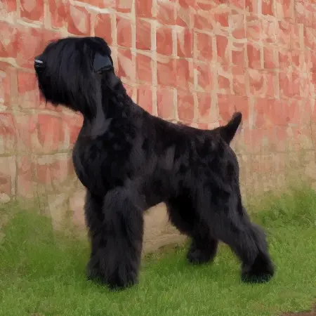 Russian balck terrier