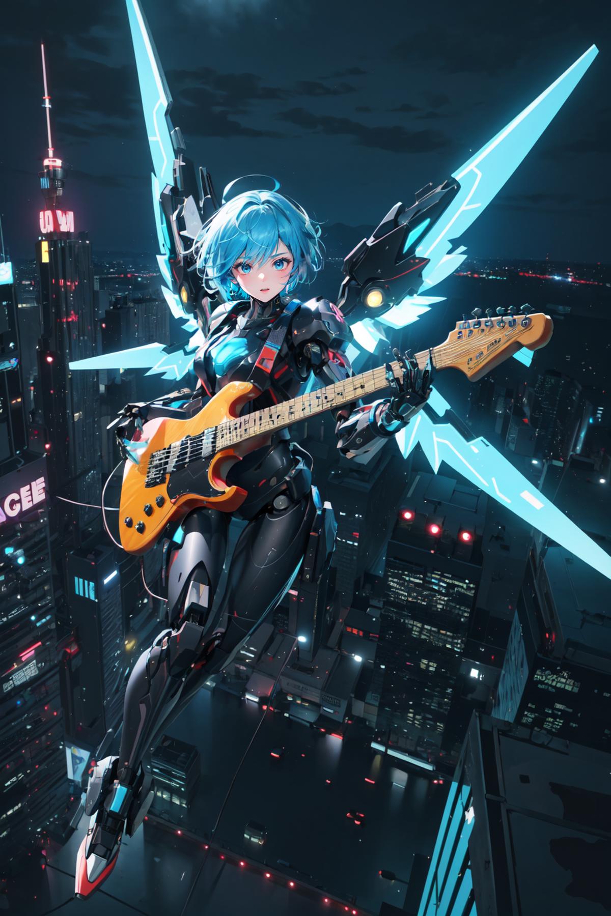 Guitars - Electric and Acoustic (Lycoris) image by leesoonfe