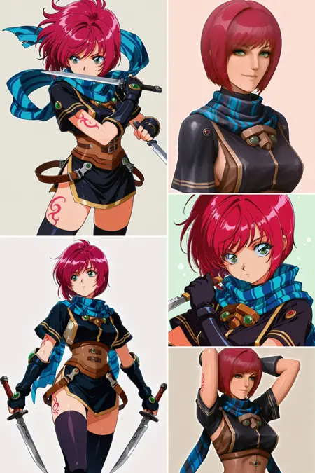 [illustrious XL] Nel Zelpher，《Star Ocean 3》/《星之海洋3》- Artist Style