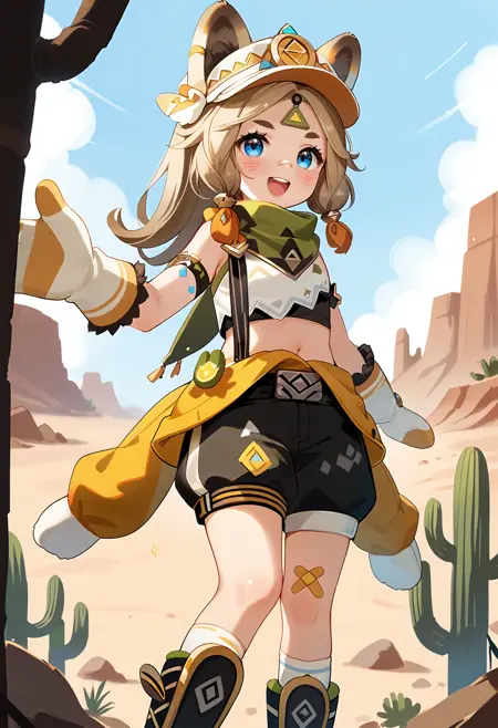 Genshin Impact_Kachina(原神_卡齐娜)_pony