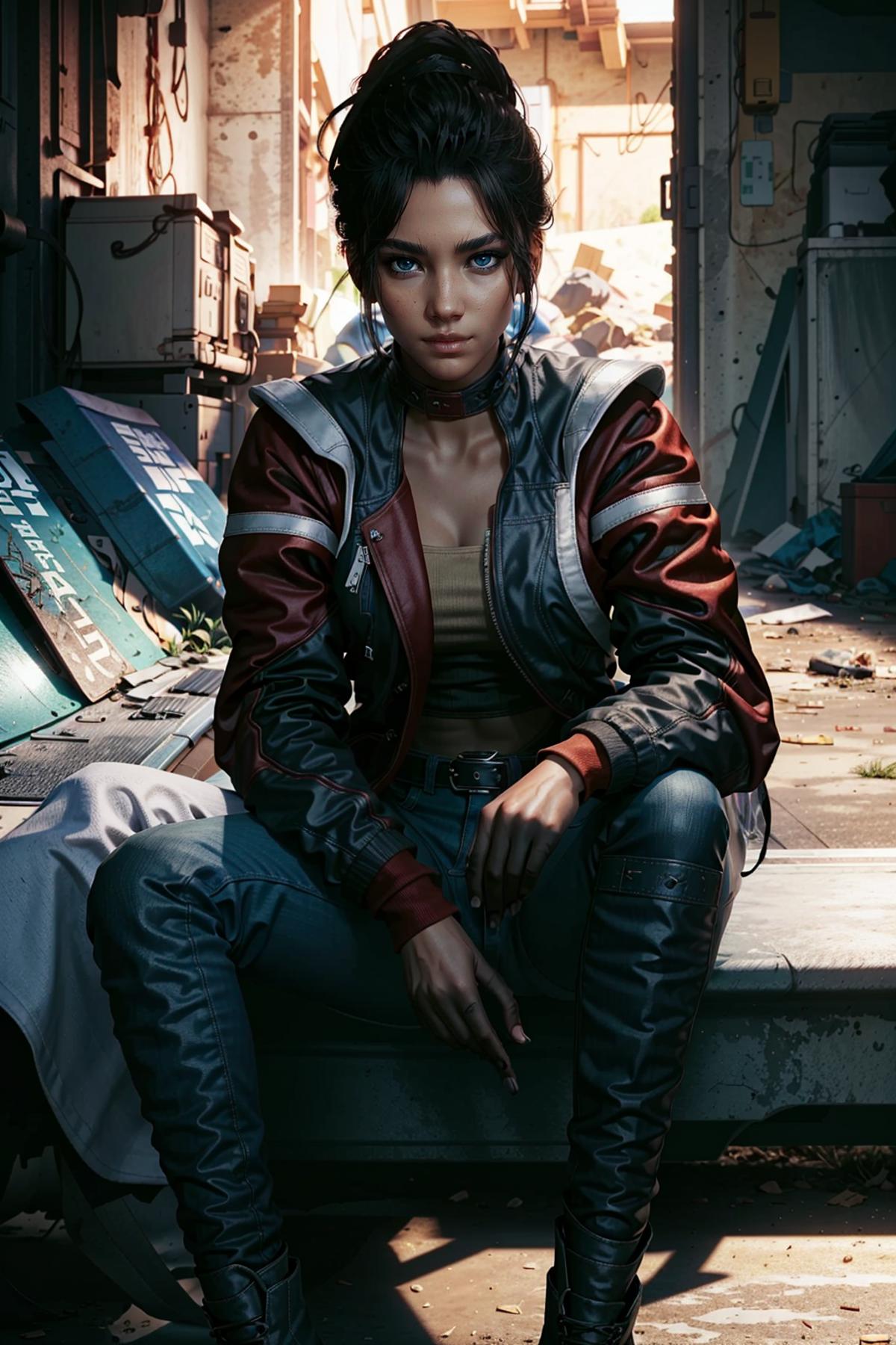 Panam from Cyberpunk 2077 image by BloodRedKittie